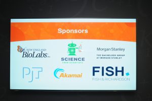 Picture of Gala sponsors.