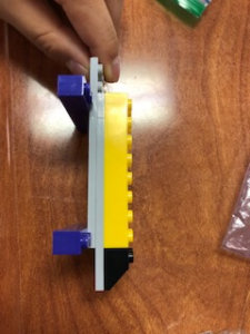 A Lego creation is shown.